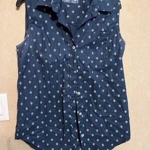 Magellan Outdoors Classic Fit Navy Shirt